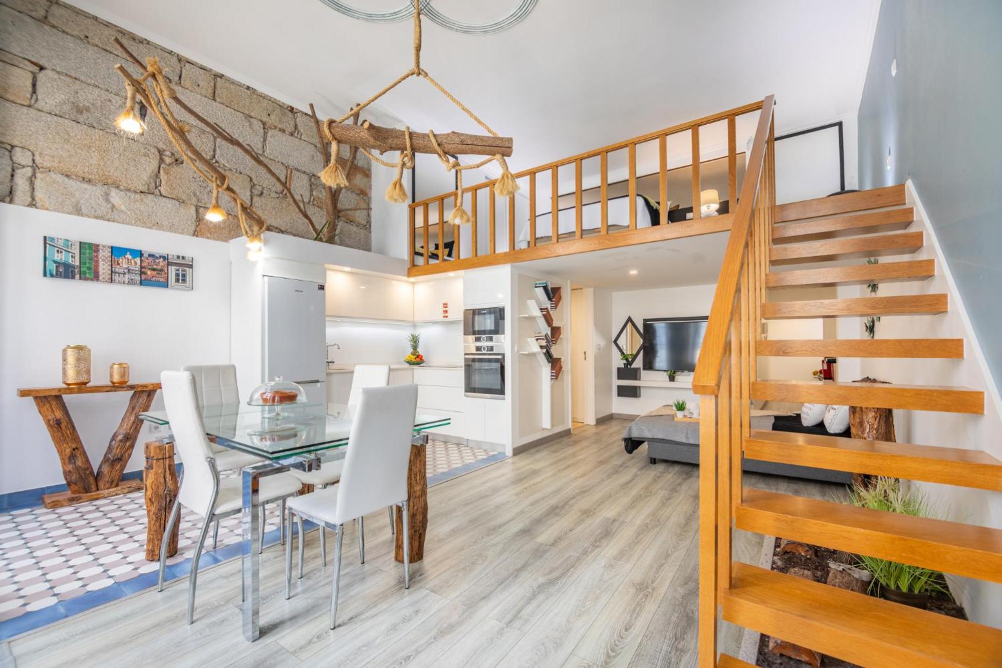 ポルトDeluxe Spacious Flats W Mezzanine By Host Wiseアパートメント エクステリア 写真
