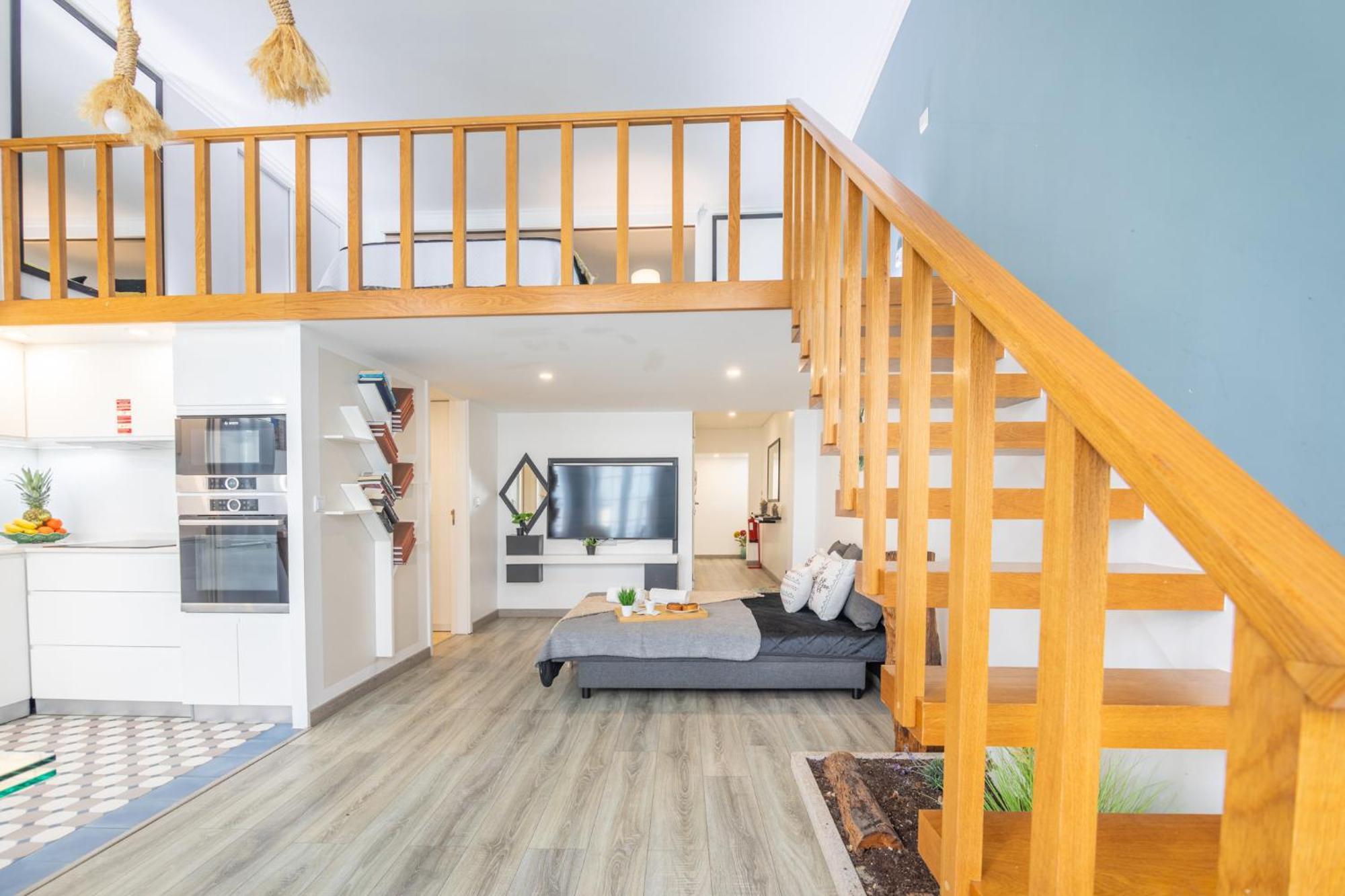 ポルトDeluxe Spacious Flats W Mezzanine By Host Wiseアパートメント エクステリア 写真