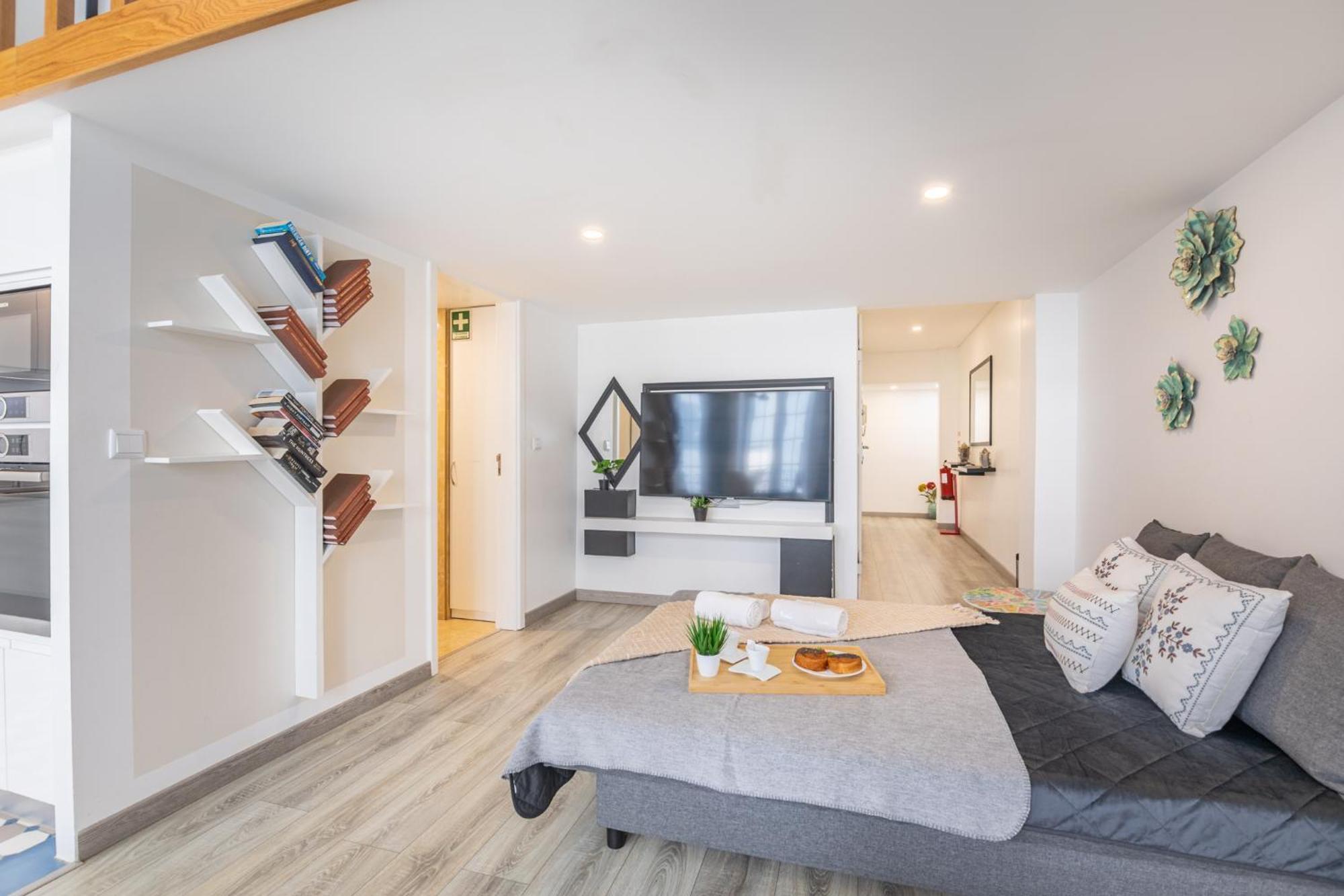 ポルトDeluxe Spacious Flats W Mezzanine By Host Wiseアパートメント 部屋 写真